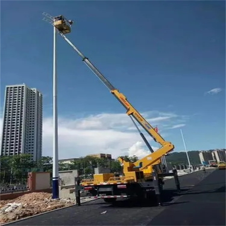 宿迁宿豫维修路灯的曲臂升降车出租